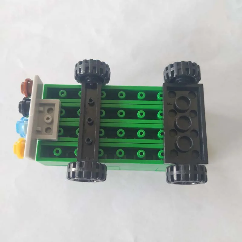 50 255 шт./лот колеса и пьедестал строительные блоки автозапчасти оптом DIY Набор