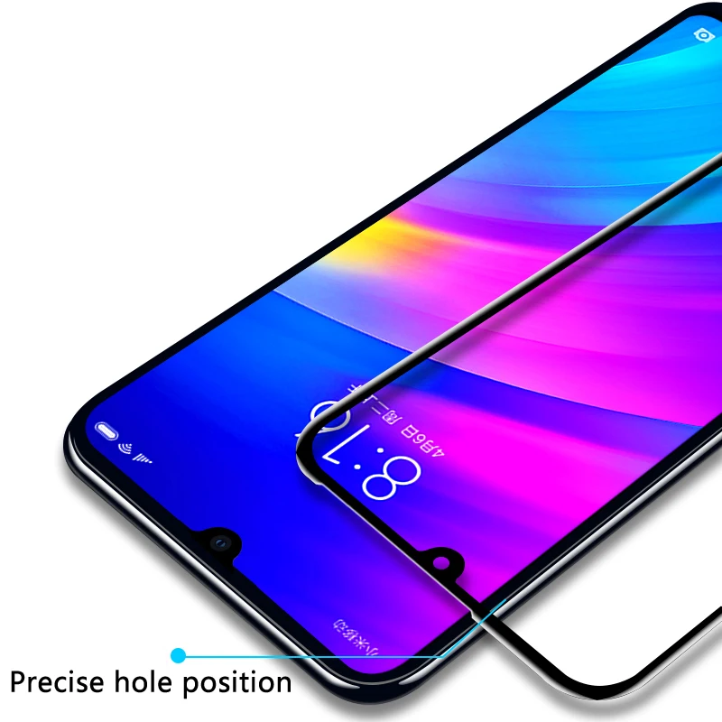 Для Xiaomi Redmi 7 7A 8 8A Закаленное стекло Защитная пленка полное покрытие для 7Pro
