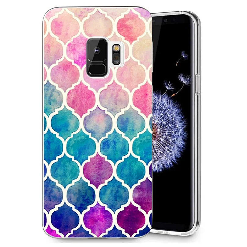 Чехол для Samsung Galaxy S3 S9 S9Plus S8 Plus S7 edge Note 8 силиконовый чехол из ТПУ телефона E091 |