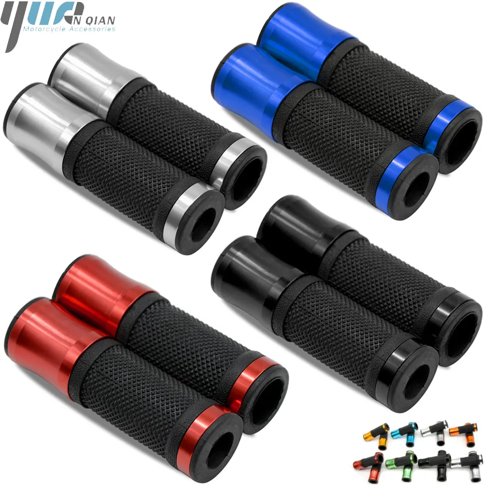 Синий черный универсальный для MOTO Grips 7/8 &quot22 мм руль рукоятка и концы Suzuki B KING1300