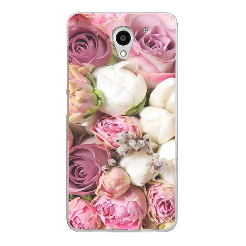 For ZTE A510 Fashion Colorful Flower Flora Smile Face Painted Cute Pattern Clear Soft TPU Silicone Case B078 |