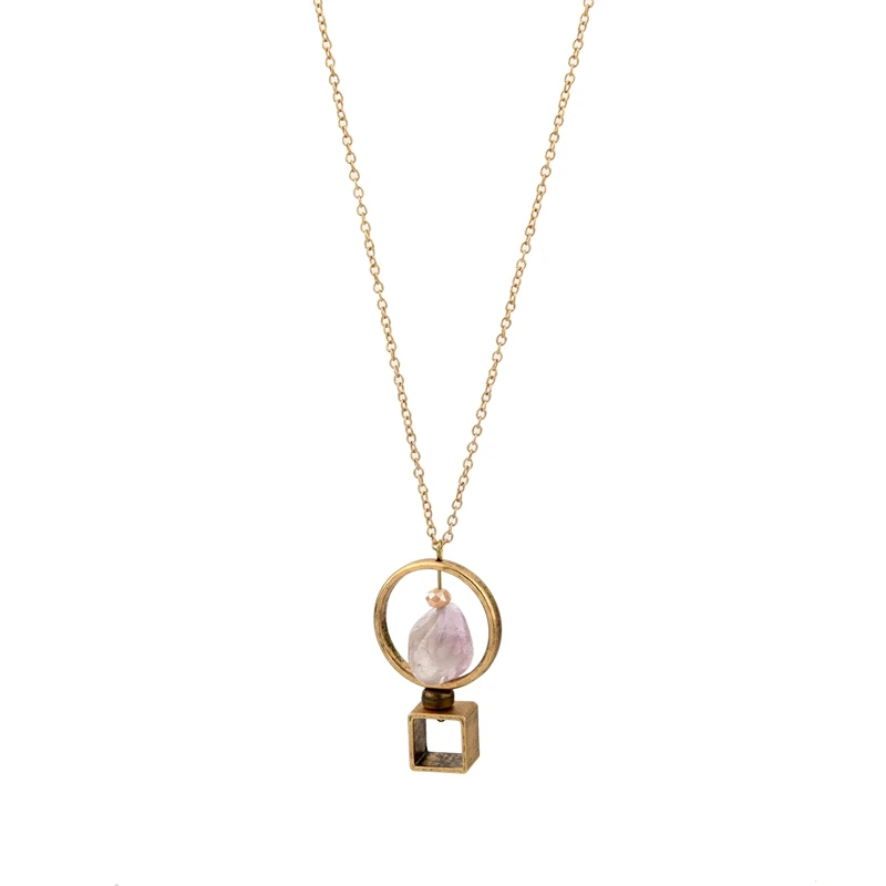 

Модная бижутерия Szelam, ожерелье с подвеской для женщин 2019 золотого цвета, Длинные ожерелья с подвесками SNE160266
