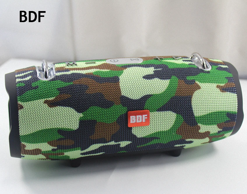 BDF портативный Bluetooth динамик сабвуфер беспроводной микрофон Колонка коробка