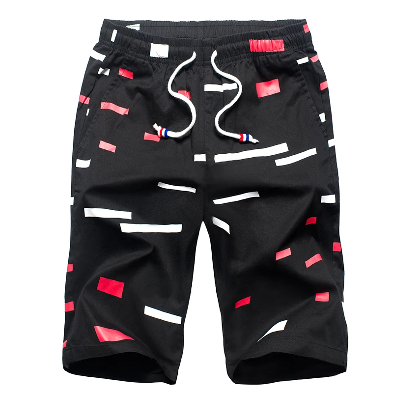 MIACAWOR 2019 New Summer Casual Shorts Men Cotton Surfboard Fashion Bermuda Masculina Mens Clothing K801 | Мужская одежда