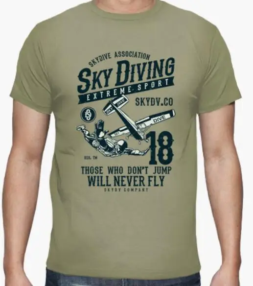 Модная популярная футболка Fallschirm Gleitschirm Skydiving Fallschirmspringer Parachute Fliegen футболка
