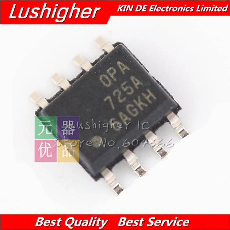 

10PCS OPA725AIDR OPA725A OPA 725A SMD OPA725AID SOP-8