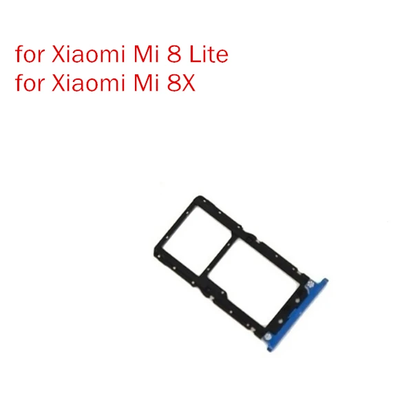 Для Xiaomi Mi 8 Lite/для 8X держатель для SIM карты слот SD адаптер запасные части