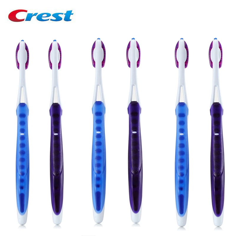 Зубная щетка Crest 6 шт./3 упаковки|crest toothbrush|tooth brush softcleaning tooth |