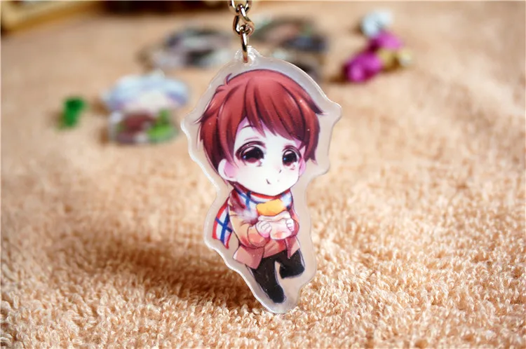 Брелок для ключей 6 шт./партия yuri on ice Аниме Фигурка Katsuki Victor Plisetsky Phichit Крис Косплей