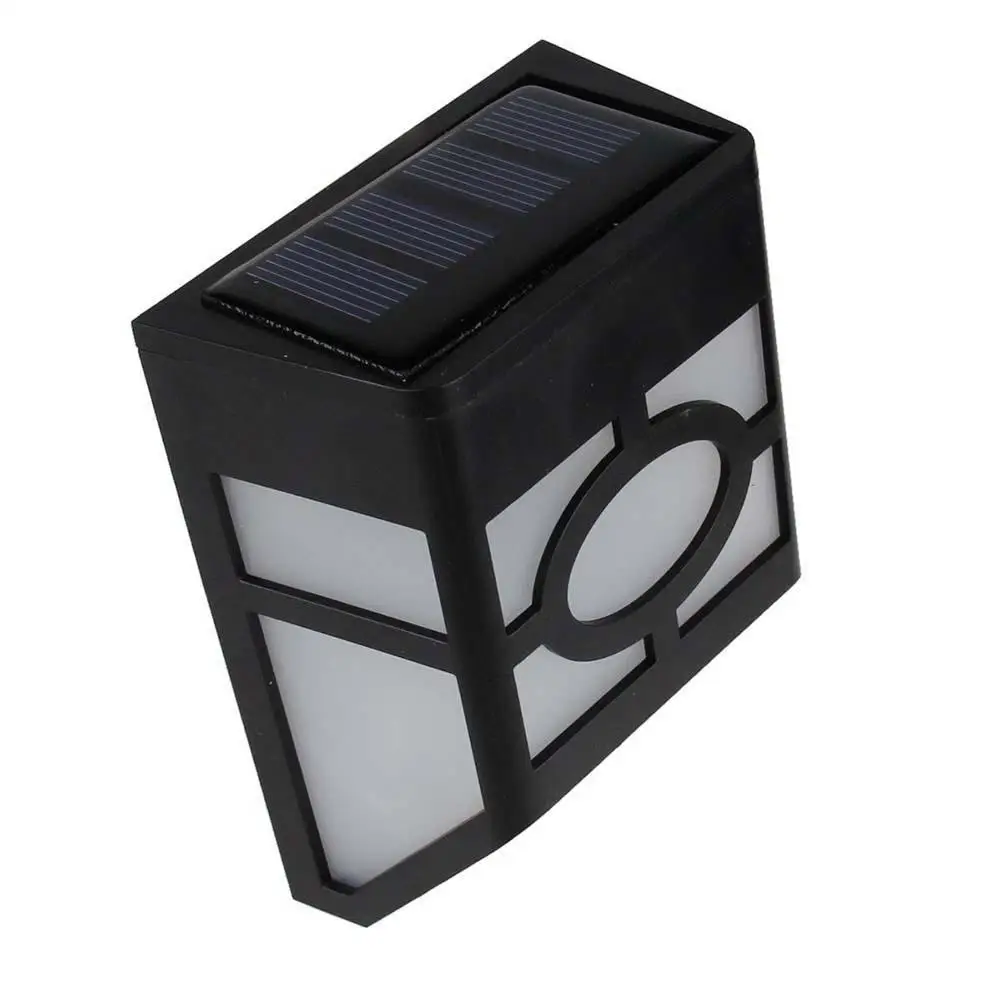 New Solar Powered Wall Mount LED Light Garden Path Outdoor Fence Yard Lamp WT outside lights led solar lamp outdoor lanterns 391 | Лампы и