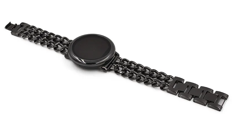 22 мм браслет из нержавеющей стали металлический ремешок для Xiaomi Amazfit GTR 47 мм Pace Stratos 2 часы ремешок для samsung gear S3 Galaxy 46 мм
