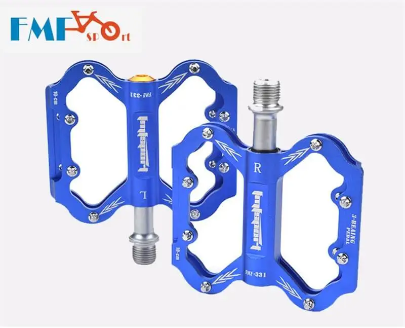 

FMF 3 Bearings Bicycle Pedal CNC MTB Mountain Bike Pedal Sealed Bearing Pedals Noam Steel Axis Light Weight Super Durable