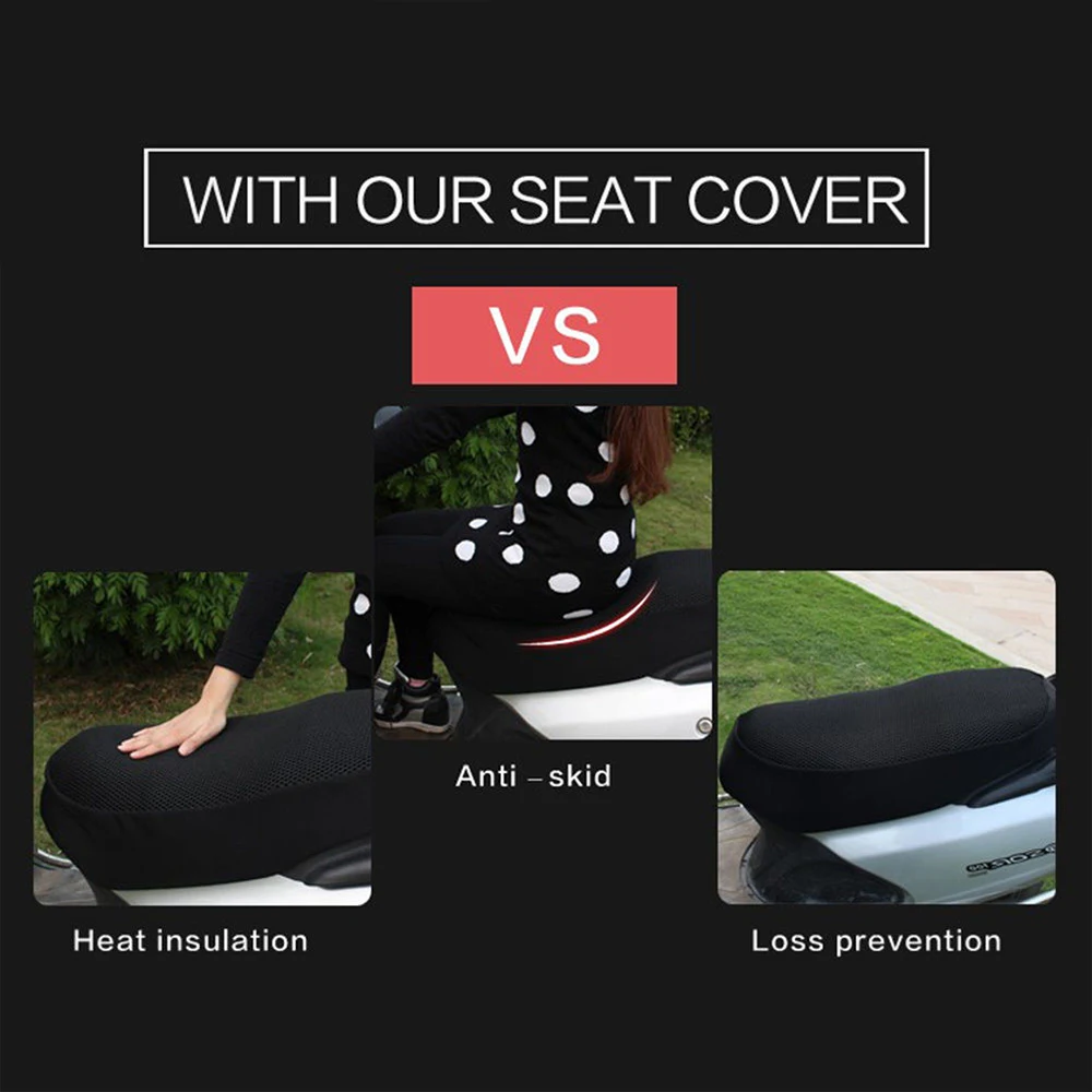 Защита от солнца для мотоцикла скутера электровелосипеда|seat cover|motorcycle seat