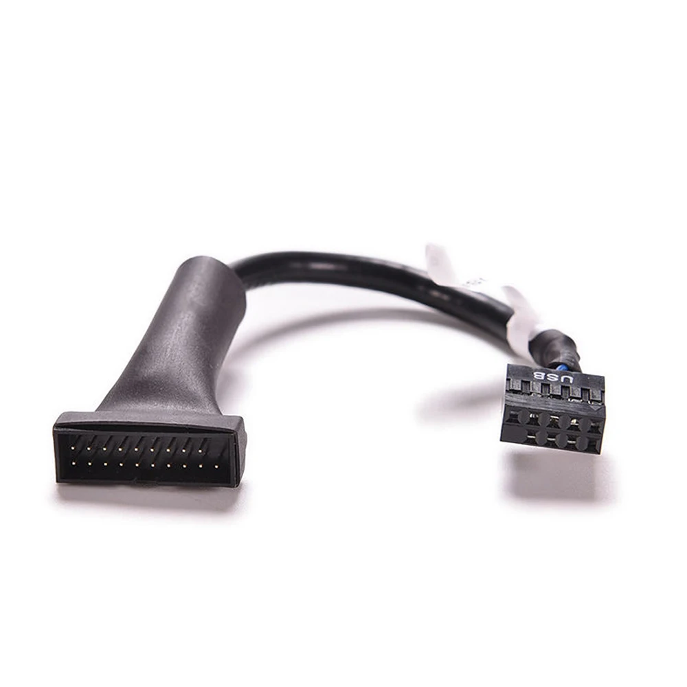 Кабель для материнской платы компьютера 20/19 Pin USB3.0 папа-9 usb 2 0 кабель 480 Мбит/с
