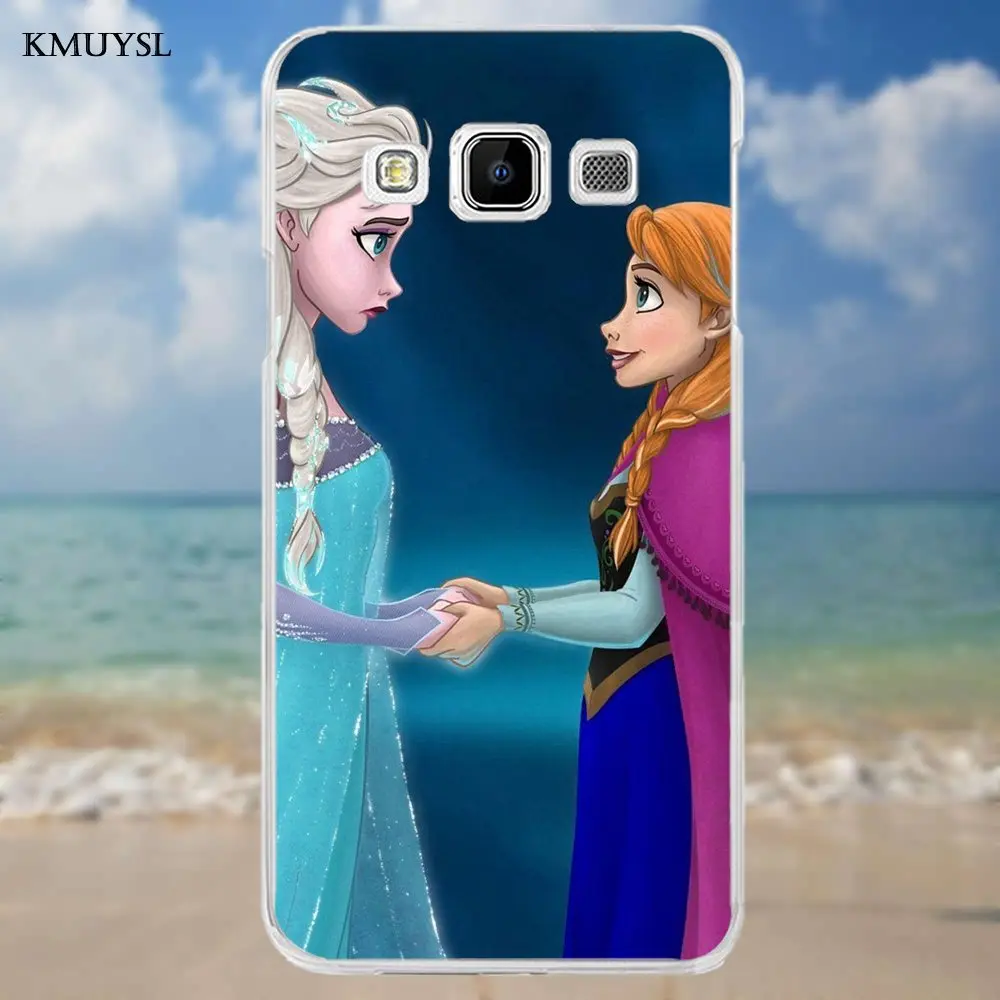 as picture Стильный чехол Kmuysl с изображением Эльзы и Анны для samsung Galaxy A3 A5 A7 J1 J2 J3 J5 J7 из мягкого силикона ТПУ прозрачный чехол для телефона - Цвет: as picture