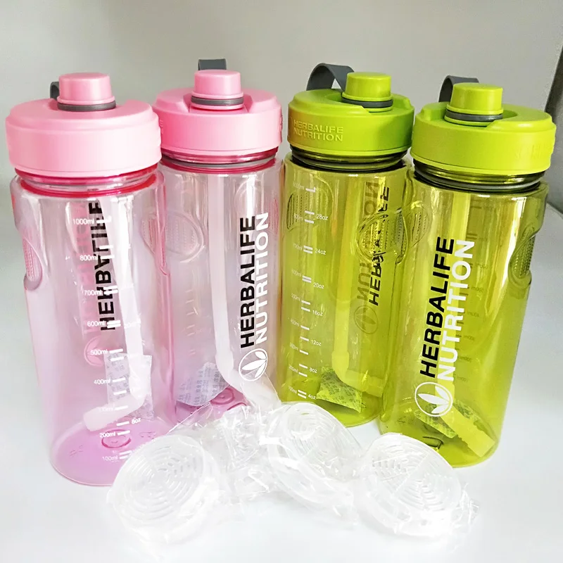 Питательная пищевая пластиковая Спортивная бутылка для воды Herbalife большой