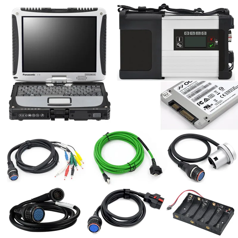 2019 09 TOUGHBOOK CF 19 4 Гб полное Программное обеспечение 360 гб CF19 SSD с MB STAR C5 SD Подключение
