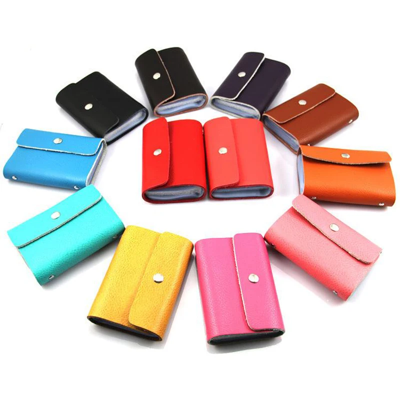 Модный чехол унисекс из натуральной кожи для банковских и кредитных карт мужской