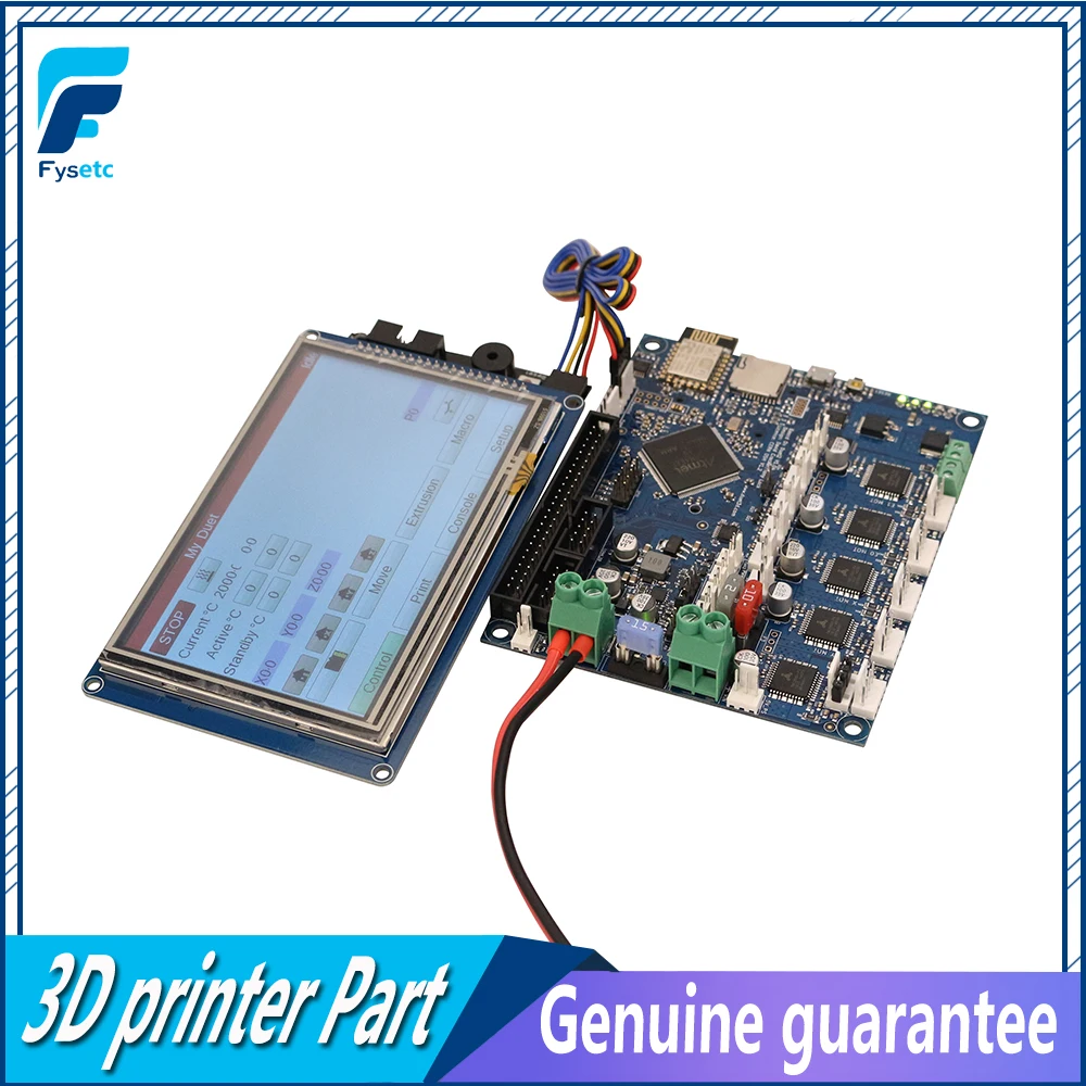 Duet Wifi V1.04 Cloned DuetWifi Advanced 32 Bit электронная материнская плата с 4 3 &quot5" 7 &quotPanelDue