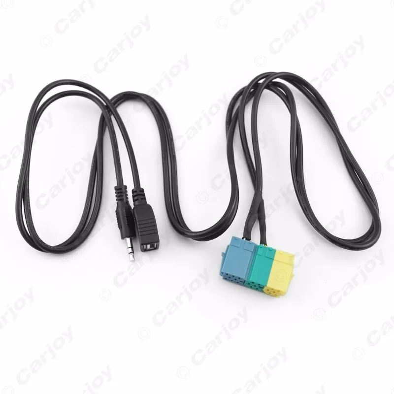 LEEWA 10 шт. 2 в 1 3 5 мм + USB разъем аудио адаптер кабель Kia Aux CD плеер к MP3 для Hyundai Sportage #