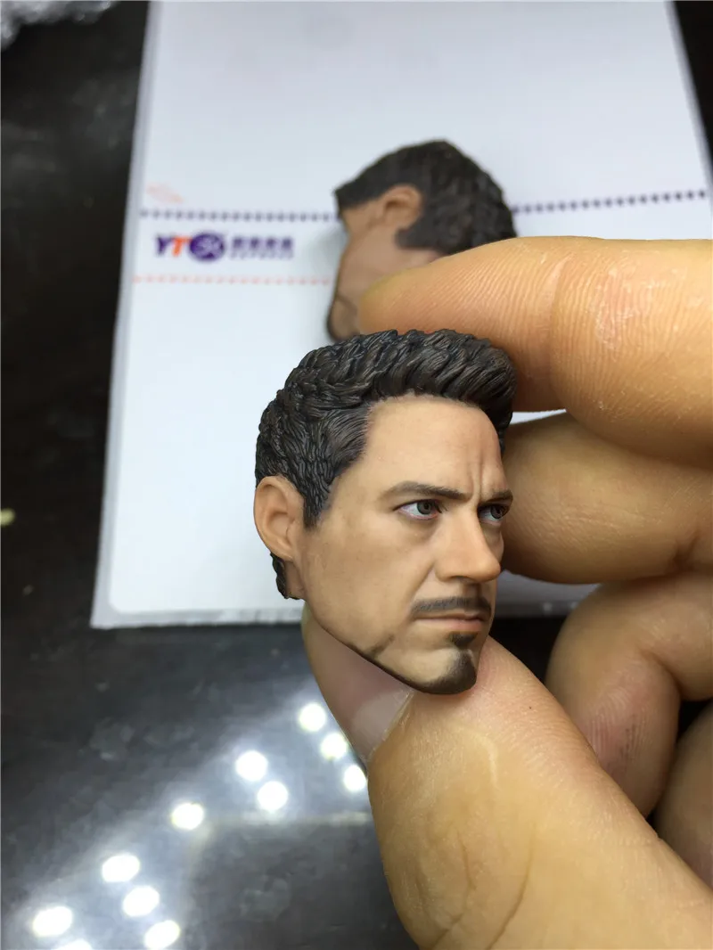 Estartek 1/9 Ironman Tony Head Sculpt для Kingarts MK42 MK43 Фигурка DIY