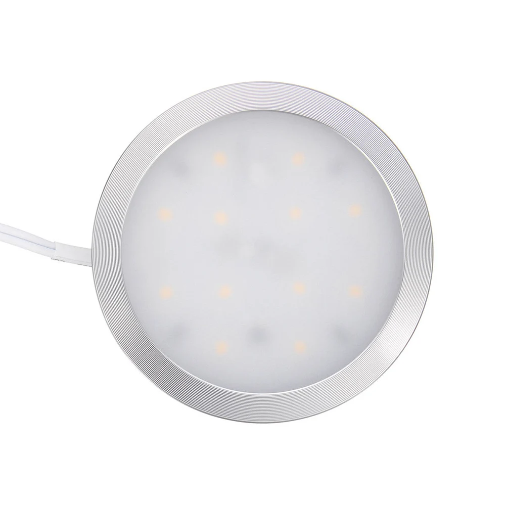 12V LED свет RV Кемпер трейлер лодка интерьер потолок вниз крыши витрина круглая