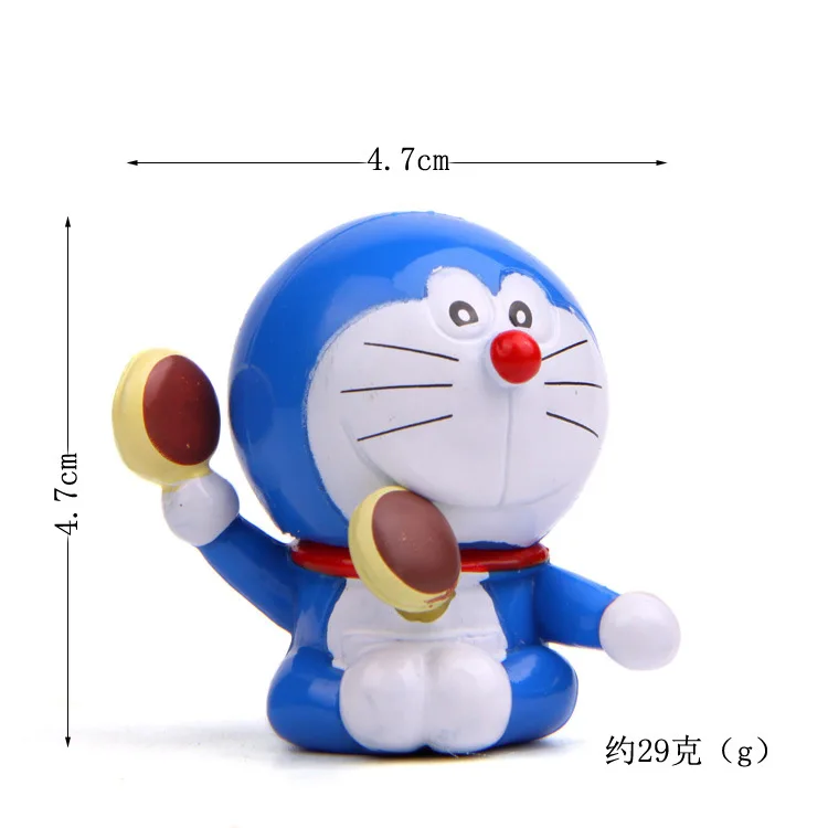 2 шт./компл. Doraemon цифры Рисунок ПВХ Куклы Шизука Минамото Такеши года Dorami Doranikov