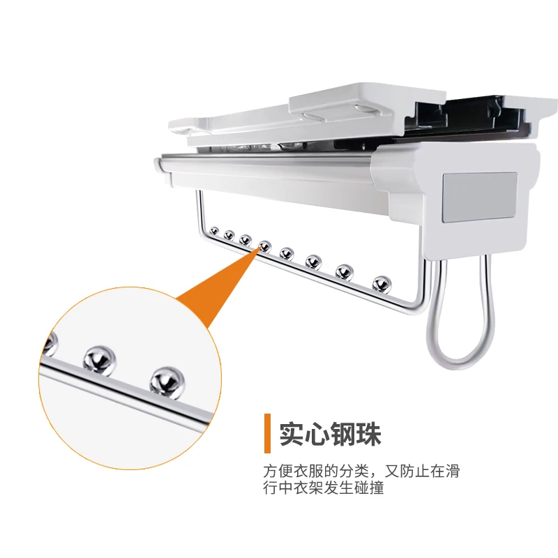 Wardrobe clothes rail hanger telescopic multi-function hardware accessories | Обустройство дома