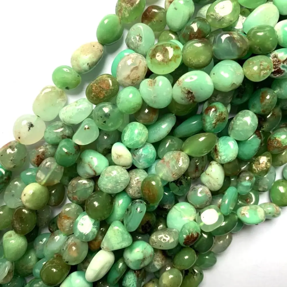 Бесплатная ФОРМА натуральный камень Chrysoprase бусины Бусины DIY свободные для