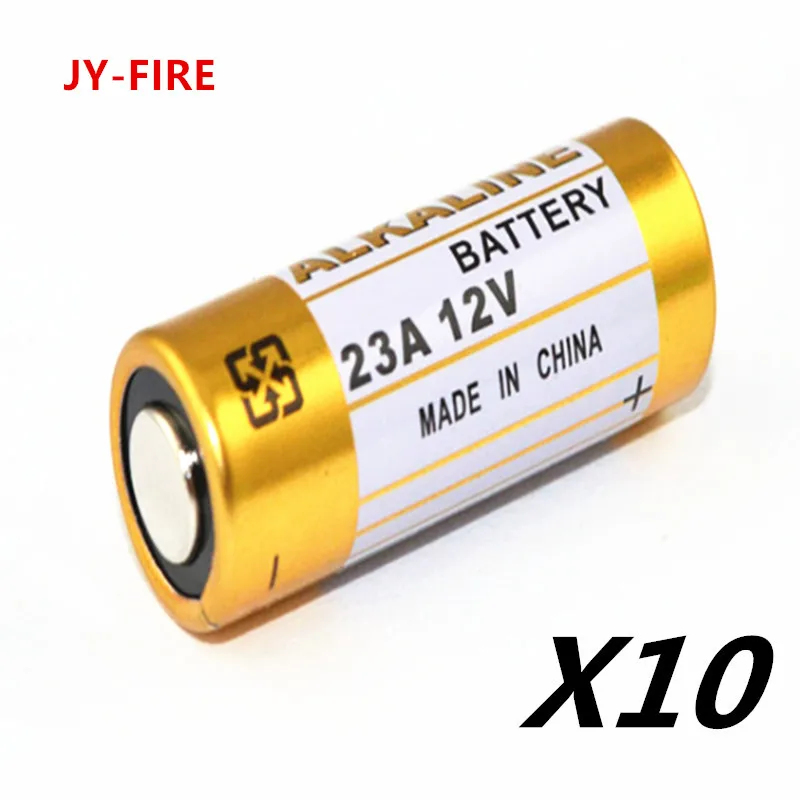 10 шт./лот щелочная батарея 23A 12V 21/23 A23 E23A MN21 MS21 V23GA L1028 маленькая батарея|battery 23a|alkaline