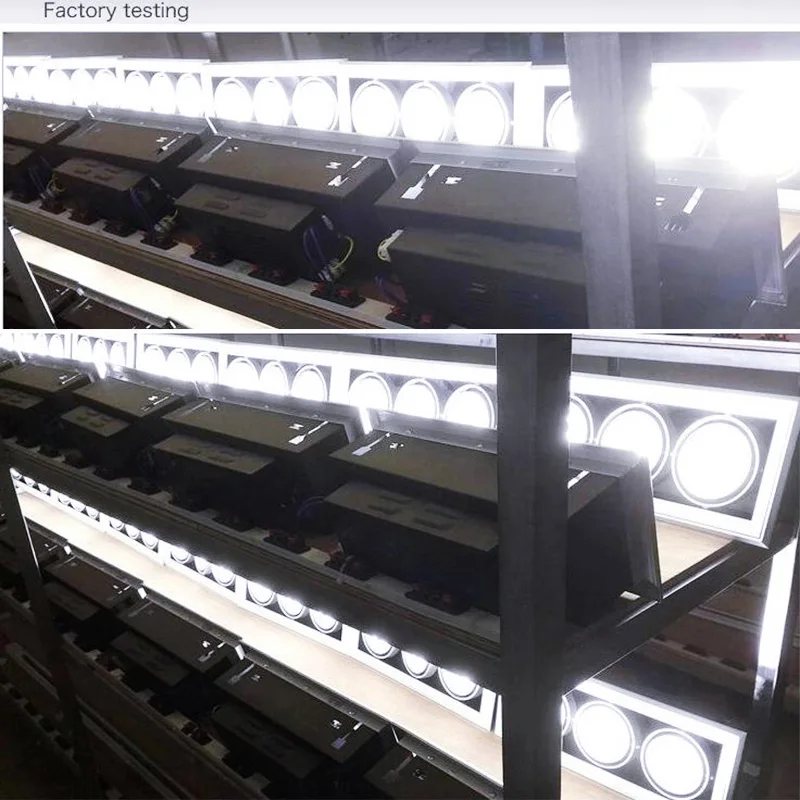 1 шт. энергосберегающие Черные Квадратные AR70 Высокое качество LED COB Диммируемые