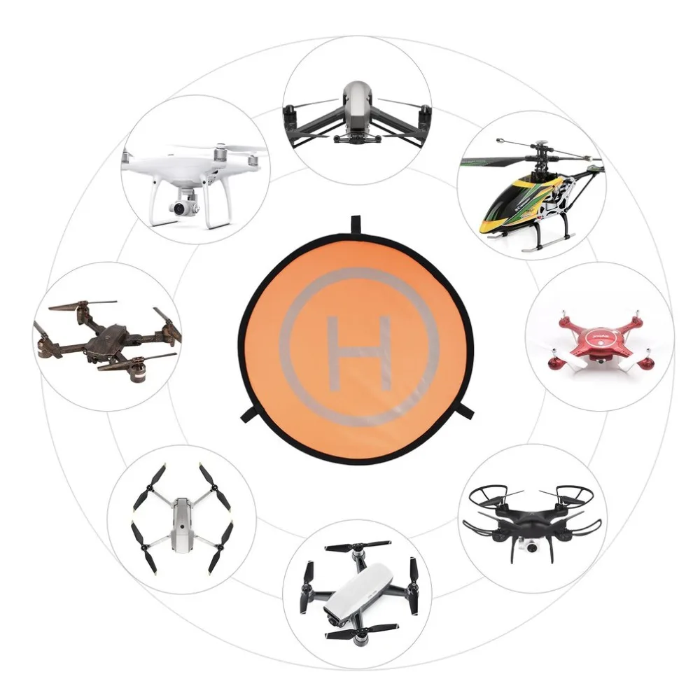 75 см быстро складывающаяся посадочная площадка Универсальный FPV Дрон