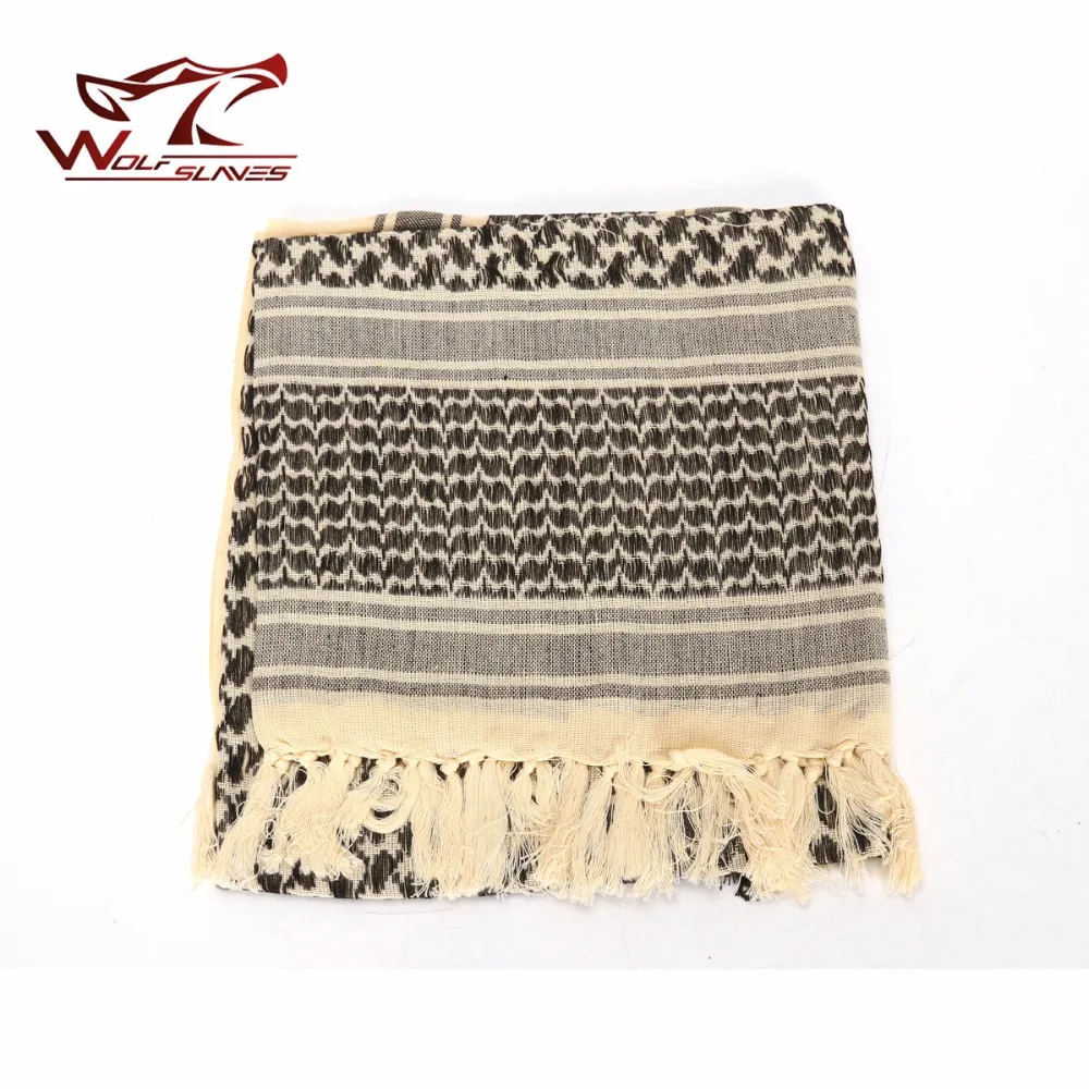 Мусульманский хиджаб из хлопка для охоты тактический арабский шарф-пустыня