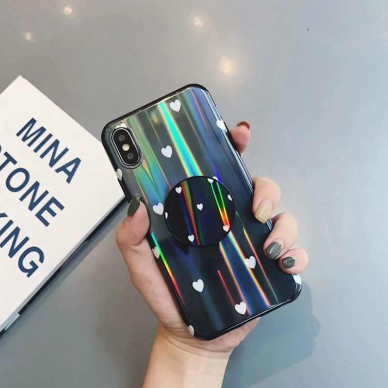 Роспись любовь облегающий чехол для Iphone X 6 S 7 8 плюс задняя крышка мягкая TPU