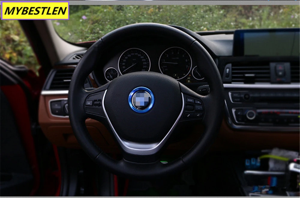 Новинка декоративное кольцо для автомобильного рулевого колеса чехол BMW 1 3 4 5 7