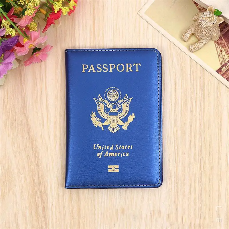 USA Travel Passport Cover Protector Case Business Protective Holder Wallet Document Orgainzer for American | Багаж и сумки
