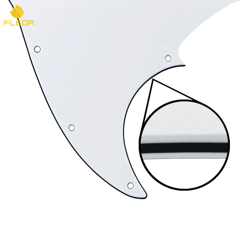 FLEOR US стандартная 4 струнная бас гитара Накладка для защиты от царапин и винты JB