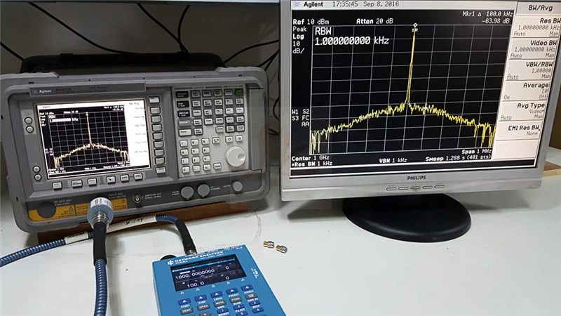 vector network analyzer KC901V day feeder analysis frequency spectrum field strength radio SWR standing wave test | Инструменты