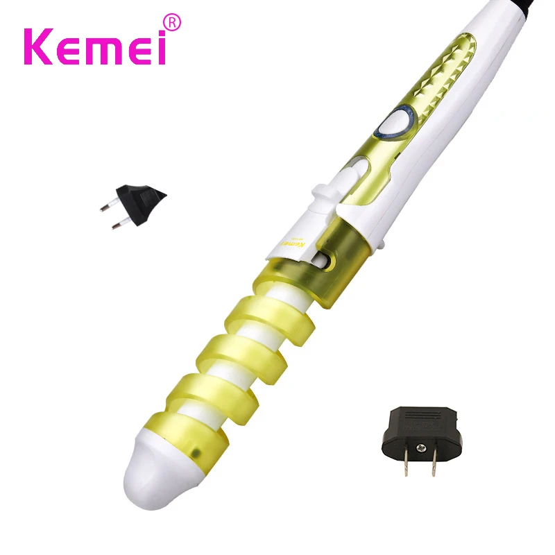 Kemei KM 1026 профессиональные электрические бигуди для волос роликовые спиральные