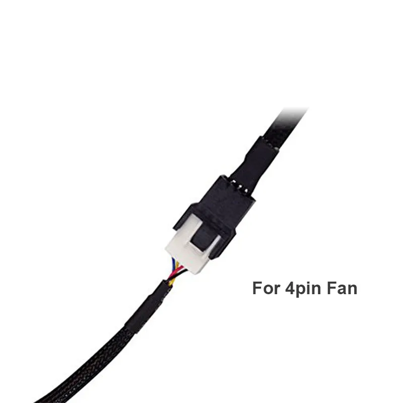 Сетчатый удлинитель для ЦП IDE Molex черный 4 контактный охлаждающий вентилятор ATX 12