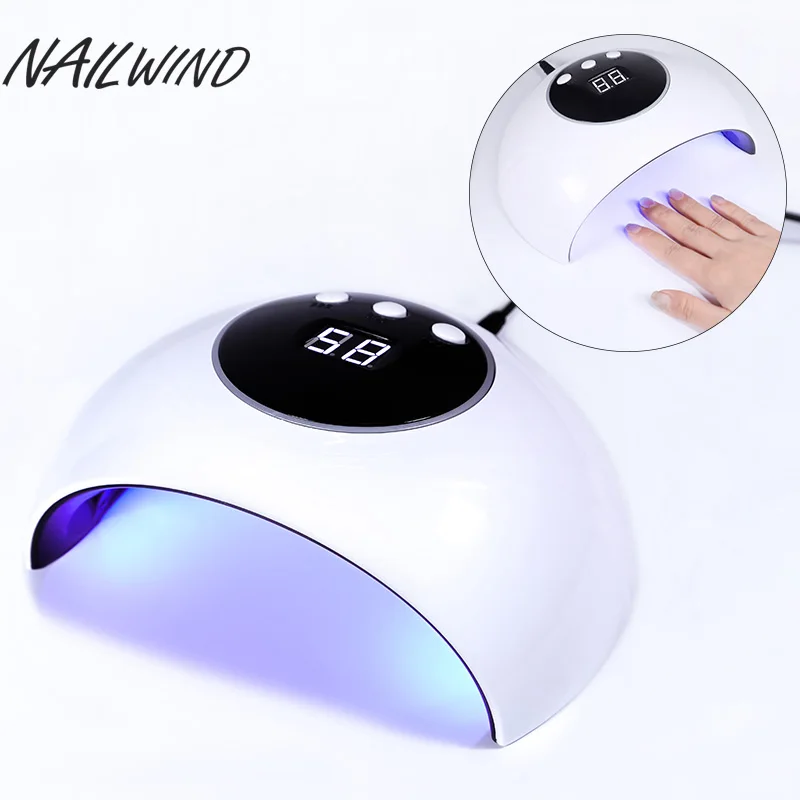 NAILWIND uv led Гибридный гвоздь лампа 36 Вт для сушки ногтей новейший 2018 всех