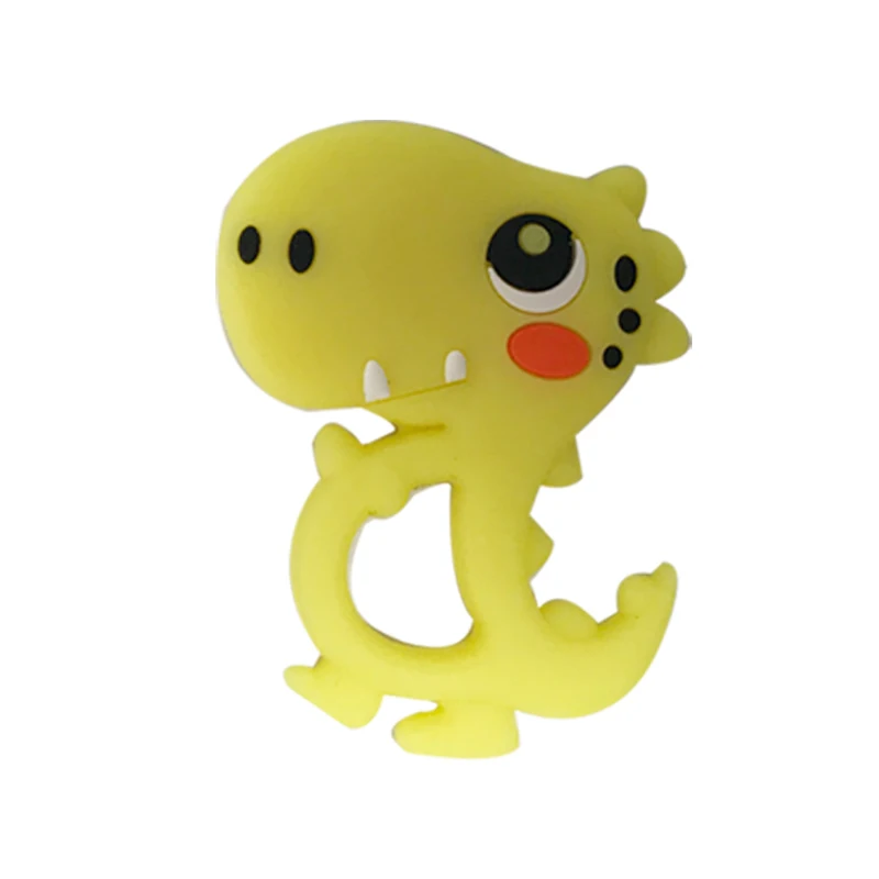 10 шт. Еда Класс Детские Прорезыватель для зубов динозавра из мультфильма игрушки