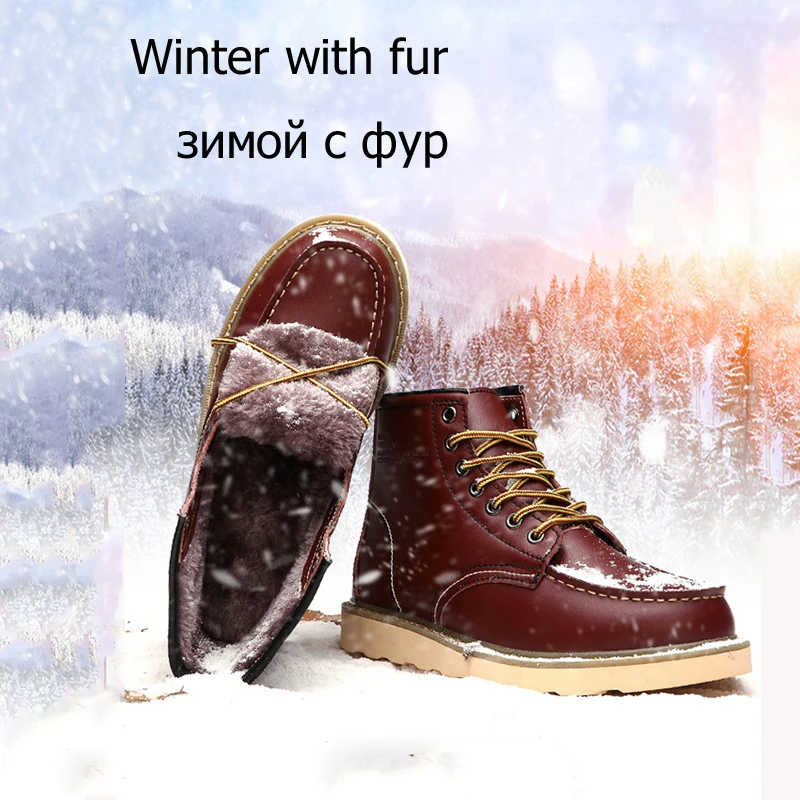 DJSUNNYMIX/2019 высококачественные мужские ботинки из натуральной кожи Ботинки martin