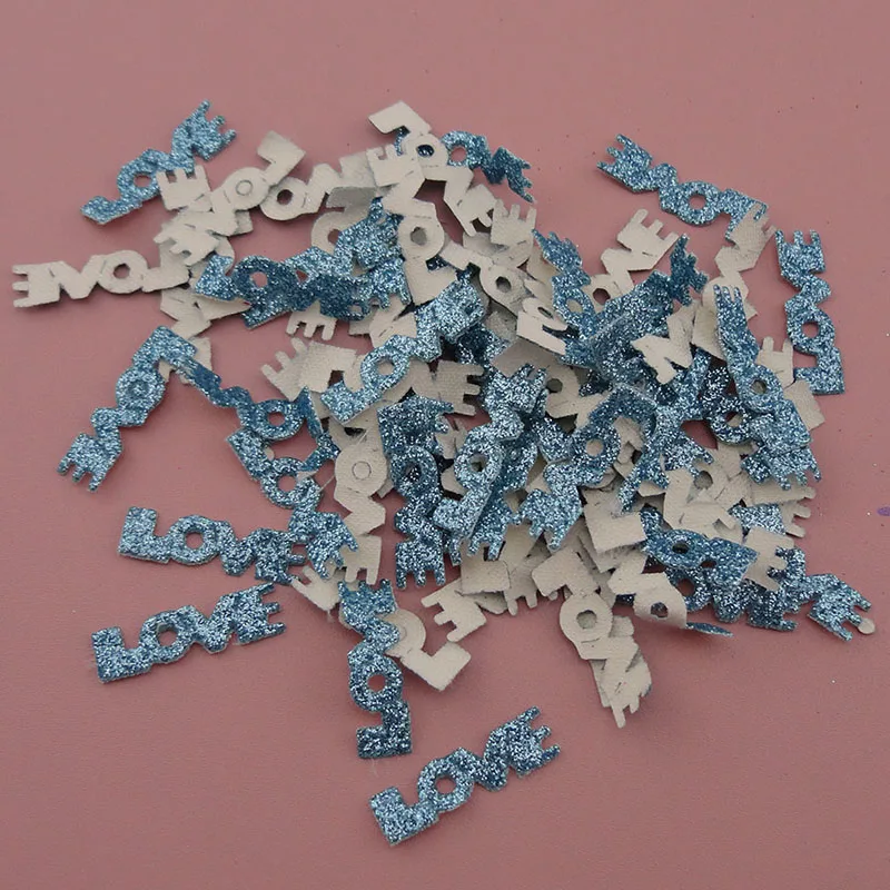 50PCS 8mm*2.8cm glitter words&quotLOVE&quot patches appliques Spacers for DIY bling LOVE | Украшения и аксессуары