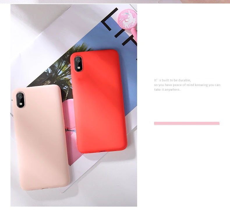 Для Xiaomi Redmi 7 NFH жидкий силиконовый мягкий чехол для Xiaomi 7A Redmi 7A телефон удобный противоударный задний Чехол чехол s