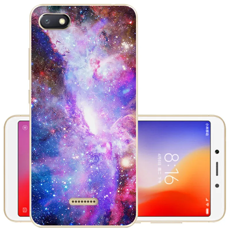 Чехол для телефона Xiaomi Redmi 6 6A 5 45 дюйма мягкий силиконовый чехол защитный из ТПУ