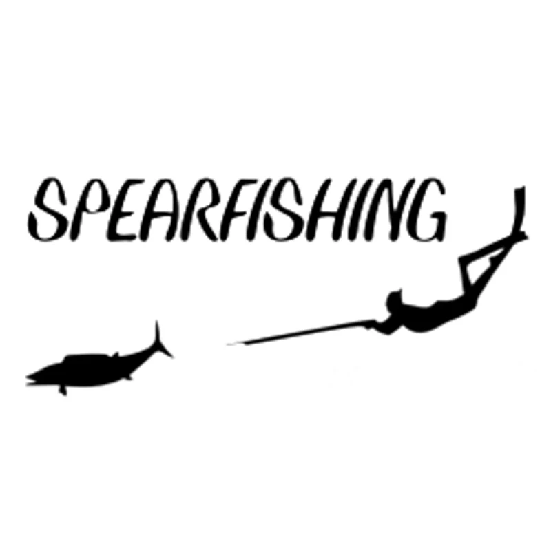 12 5 см * Sperfishing Freediving Spearfish декоративная Автомобильная Наклейка виниловая S4 0222|car