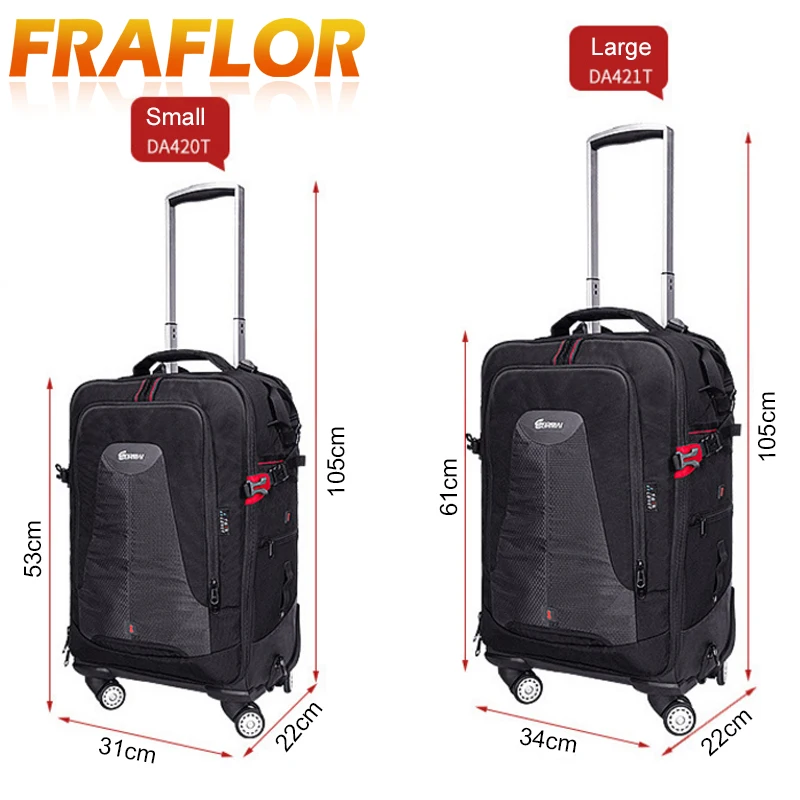 Сумка рюкзак на колесиках для камеры Многофункциональный нейлоновый