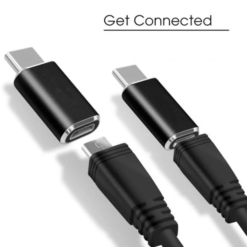Тип usb C Male к микро Female Адаптер зарядного устройства для VGA кабель Nexus 5X6 P samsung Galaxy s8