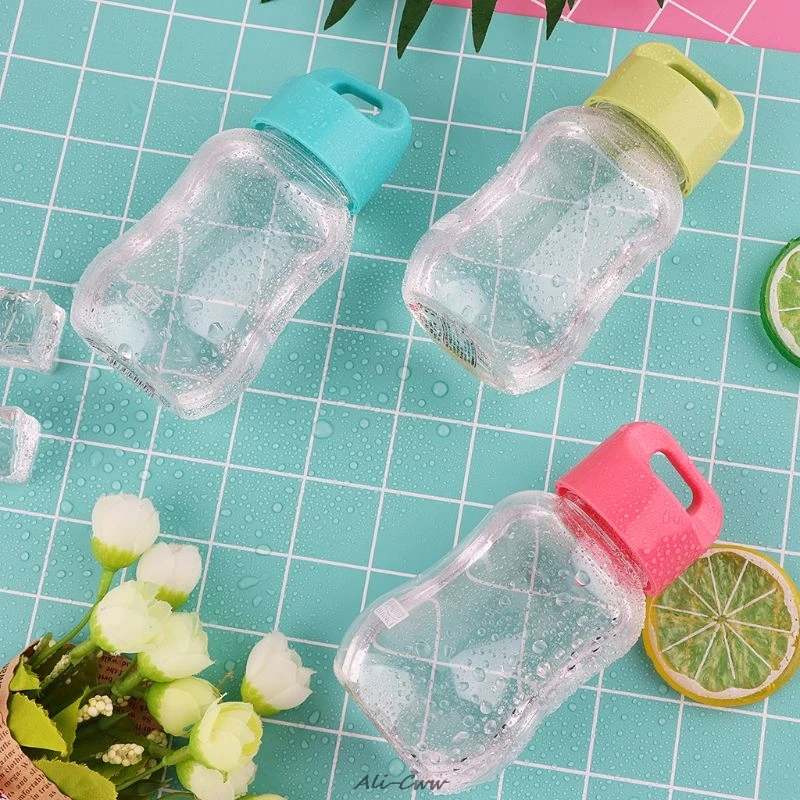 200 мл пластиковая бутылка для воды, Мини Милая бутылка для воды для детей, портативная герметичная маленькая бутылка для воды, Bpa бесплатно